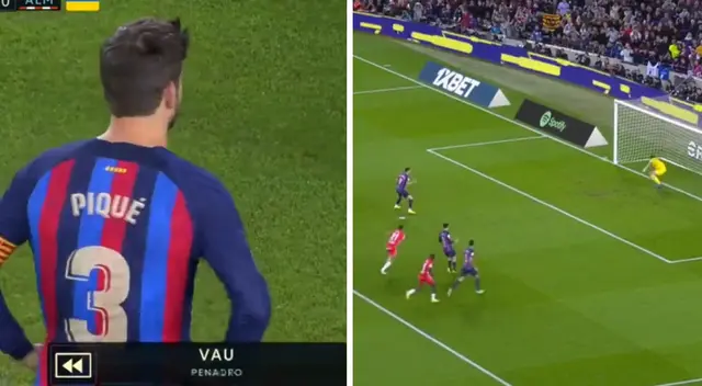 Lewandowski falló penal que pudo abrir el marcador para el Barcelona ante Almería Lewandowski falló penal que pudo abrir el marcador para el Barcelona ante Almería