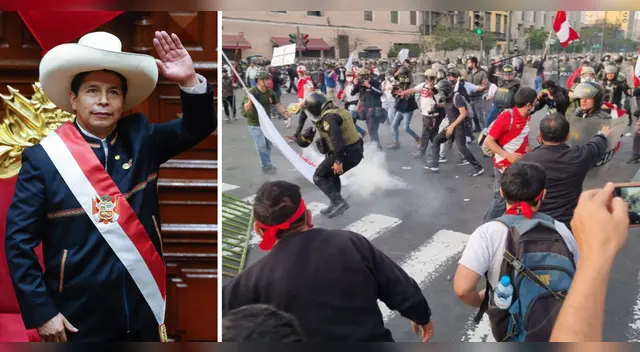Marcha Nacional contra Pedro Castillo: Conoce algunos incidentes de la manifestación