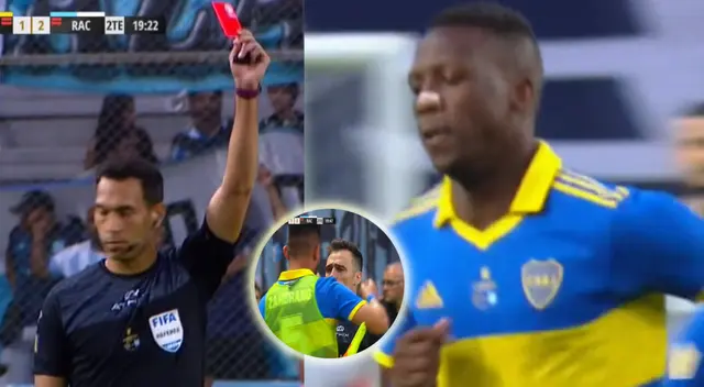 Advíncula y Zambrano fueron expulsados en derrota de Boca ante Racing