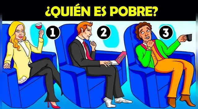 Solo las personas que poseen buenas habilidades superan este acertijo visual.