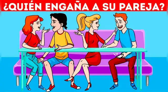 Elige qué persona es infiel y conoce más de tu personalidad.