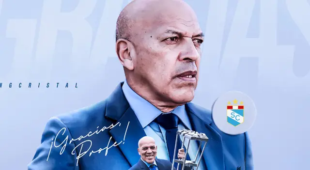 Roberto Mosquera no va más como entrenador de Sporting Cristal