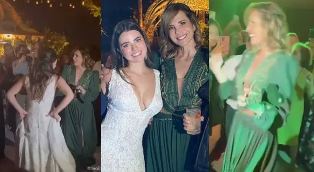 Karina Calmet emociona a fans al 'revivir' a 'Isabella' con divertida escena en boda de su hija Karina Calmet emociona a fans al 'revivir' a 'Isabella' con divertida escena en boda de su hija