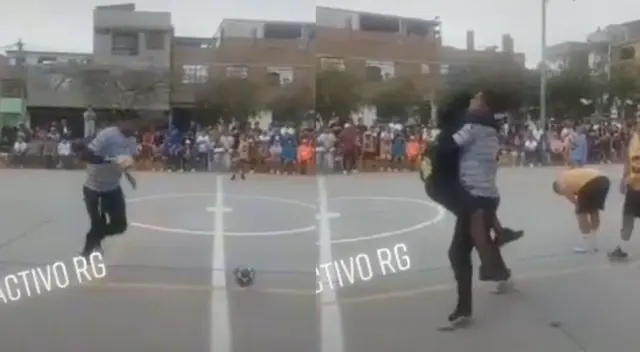 'Chiquito' Flores marcó golazo en 'pichanga' y lo celebró con baile incluido - VIDEO