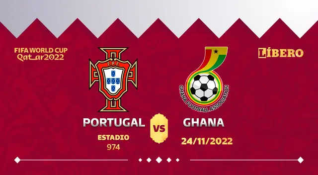 Portugal vs. Ghana: a qué hora y dónde ver el partido por el Grupo H del Mundial Portugal vs. Ghana: a qué hora y dónde ver el partido por el Grupo H del Mundial