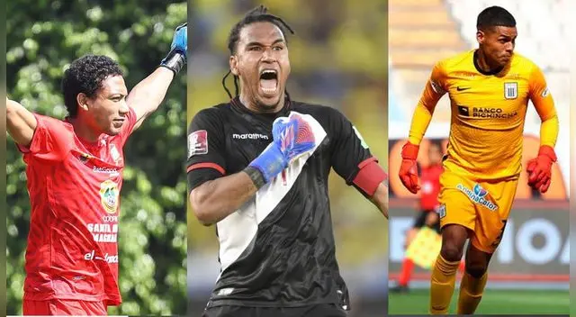 Estos tres arqueros coincidieron en un club peruano.  Foto: Composición