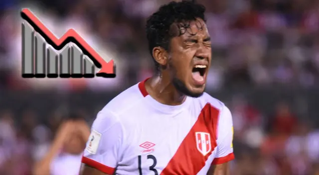 Renato Tapia y el abismal descenso de su valor en el mercado.