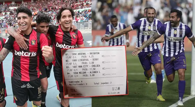 Alianza Lima vs Melgar: apuesta 2 soles y puede ganar miles de soles Alianza Lima vs Melgar: apuesta 2 soles y puede ganar miles de soles