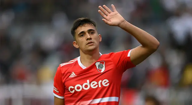 Pablo Solari convirtió doblete en triunfo de River Plate