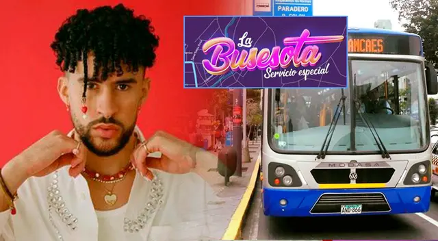 Bad Bunny: 'La Busesota' será el vehículo ideal en Lima que llevará a asistentes a sus hogares