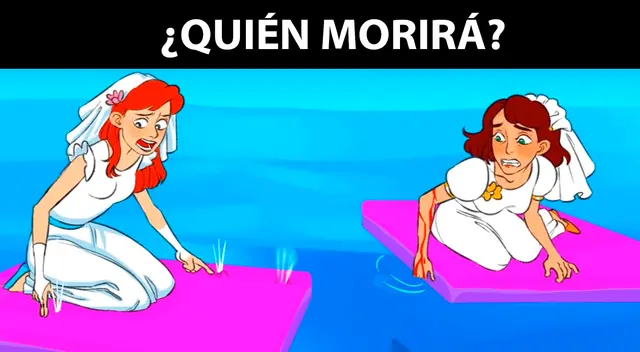 ¿Qué novia morirá? Solo el 3% de usuarios respondió a este acertijo visual para EXPERTOS ¿Qué novia morirá? Solo el 3% de usuarios respondió a este acertijo visual para EXPERTOS