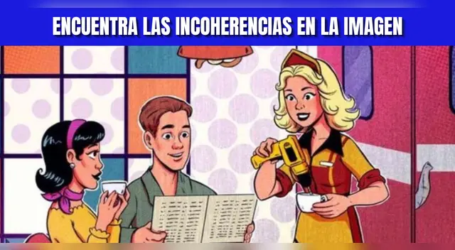 Reto visual EXTREMO: Halla las 5 incoherencias de la imagen en 15 segundos Reto visual EXTREMO: Halla las 5 incoherencias de la imagen en 15 segundos
