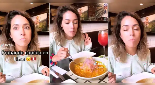 TikTok: Actriz mexicana elogia la gastronomía peruana y es sensación en redes sociales