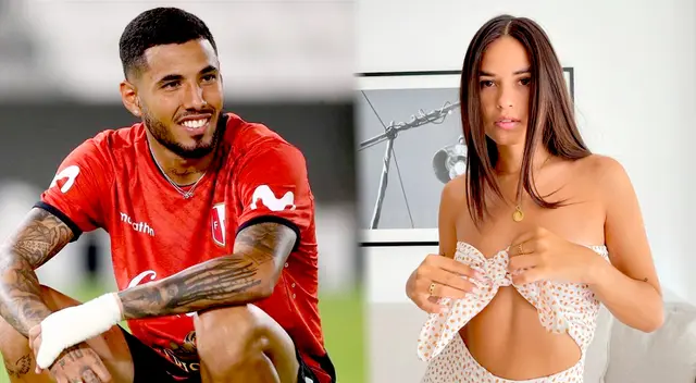 ¿Nuevo romances? Sergio Peña posa feliz con modelo Melissa Casafranca.