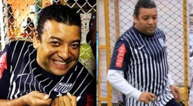 Carlos Vílchez alienta a Alianza Lima. Carlos Vílchez alienta a Alianza Lima.