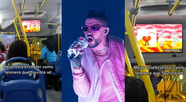 Conductor de bus listo para show de Bad Bunny con setlist incluida: "El chofer como telonero" Conductor de bus listo para show de Bad Bunny con setlist incluida: "El chofer como telonero"