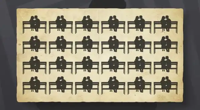 Reto visual: ¿Qué pareja es la diferente? Reto visual: ¿Qué pareja es la diferente?