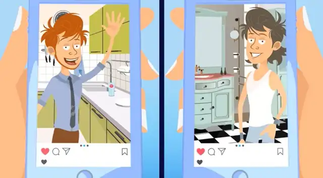 Acertijo visual: ¿Quién ha sido infiel? Acertijo visual: ¿Quién ha sido infiel?