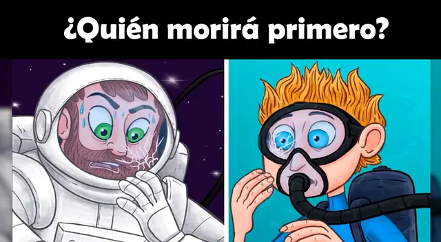 Acertijo de 8 segundos: ¿Quién morirá antes? Trata de superar esta prueba nivel DIFÍCIL