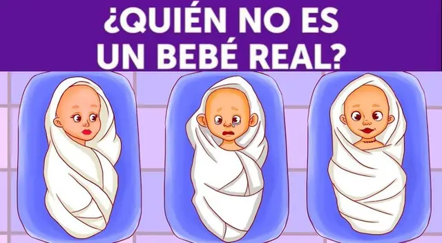 Uno de estos bebés no es real, ¿podrás descubrir cuál es en 8 segundos? Uno de estos bebés no es real, ¿podrás descubrir cuál es en 8 segundos?