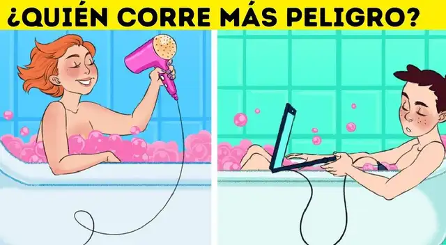 ¿Quién está en una situación mucho más peligrosa? Solo tendrás 7 segundos para responder ¿Quién está en una situación mucho más peligrosa? Solo tendrás 7 segundos para responder