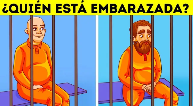 Ubica a la mujer embarazada en 7 segundos. | Fuente: Acertijo en 7 segundos