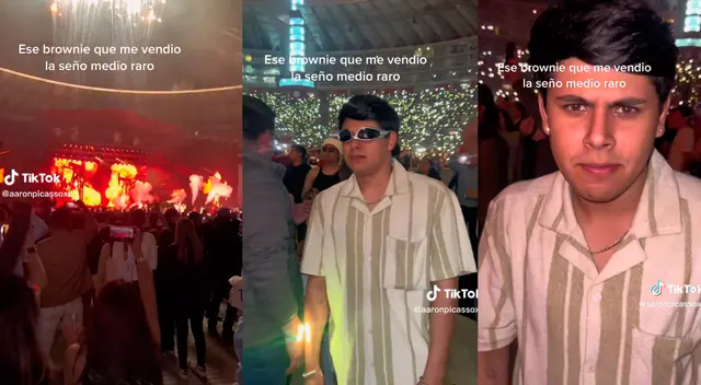 Aaron Picasso, ex Jaimito de AFHS, fue a ver a Bad Bunny y sorprende con singular conducta