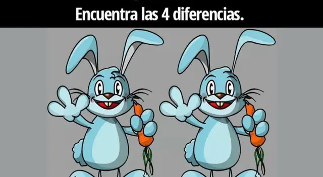 Encuentra las 4 diferencias en este reto visual EXTREMO Encuentra las 4 diferencias en este reto visual EXTREMO