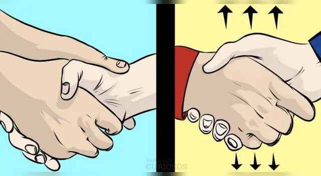 Un simple apretón de manos puede revelar la personalidad de una persona. Un simple apretón de manos puede revelar la personalidad de una persona.