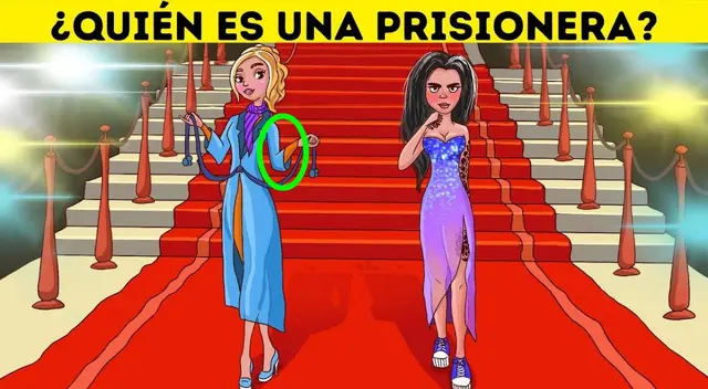 Únicamente las mentes superiores lograron identificar a la criminal. | Fuente: Acertijo en 7 segundos.