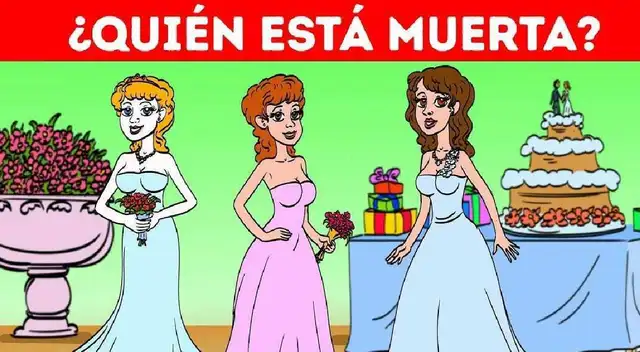¿Cuál de las mujeres está muerta? Contarás con 7 segundos para poder terminar con el misterio ¿Cuál de las mujeres está muerta? Contarás con 7 segundos para poder terminar con el misterio