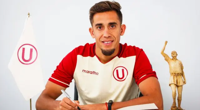 Martín Pérez Guedes firma con Universitario hasta el 2024