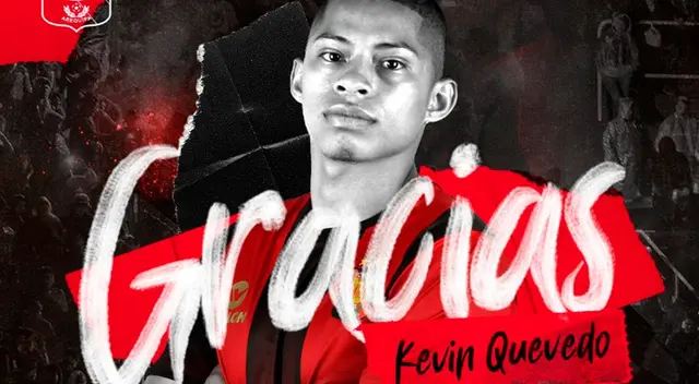 Kevin Quevedo dejó FBC Melgar. Foto: FBC Melgar