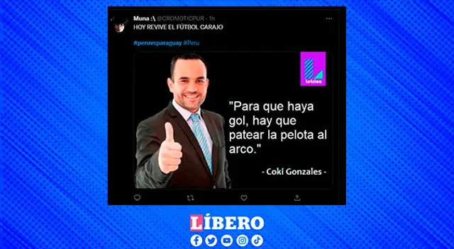 Recordando la frace célebrede Coki Gonzales Recordando la frace célebrede Coki Gonzales