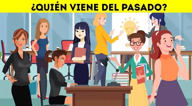 ¿Cuál de las personas viene desde el pasado? Solo tendrás 7 segundos para acertar con tu respuesta ¿Cuál de las personas viene desde el pasado? Solo tendrás 7 segundos para acertar con tu respuesta