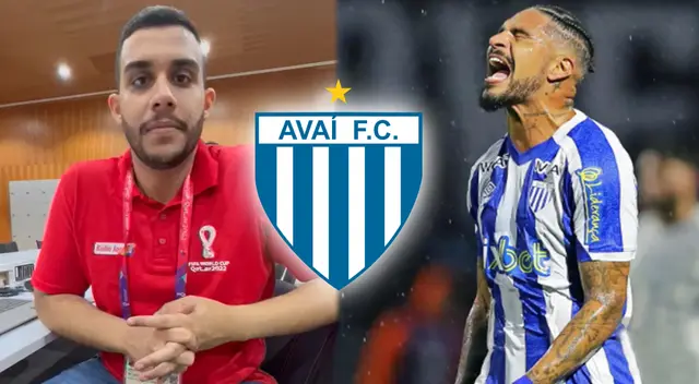 Paolo Guerrero descendió con el Avaí de Brasil