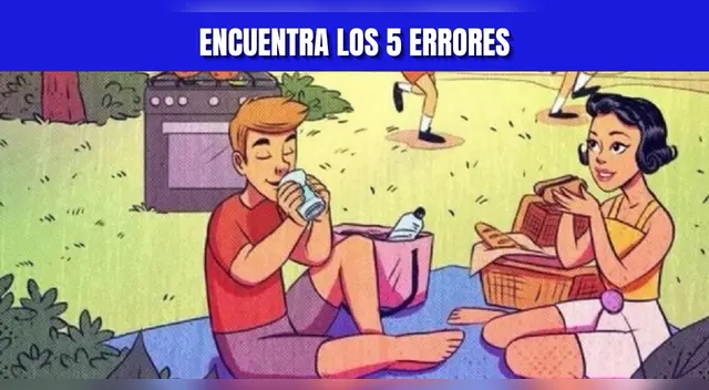 Reto visual EXTREMO: Encuentra las 5 incoherencias de la imagen en 15 segundos