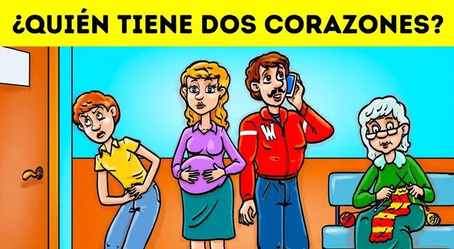 ¿Lo podrás lograr? Ubica a la persona que tienes 2 corazones en segundos