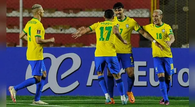 La selección brasileña es la más costosa de Sudamérica y la segunda del ranking. Foto: AFP