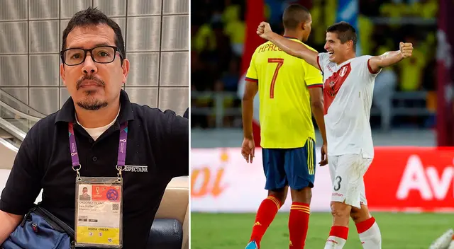 Periodista colombiano lamentó que Perú elimine a Colombia de Qatar 2022