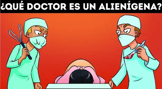 ¿Cuál de los médicos es un alienígena? Descubre la verdad en tan solo 9 segundos
