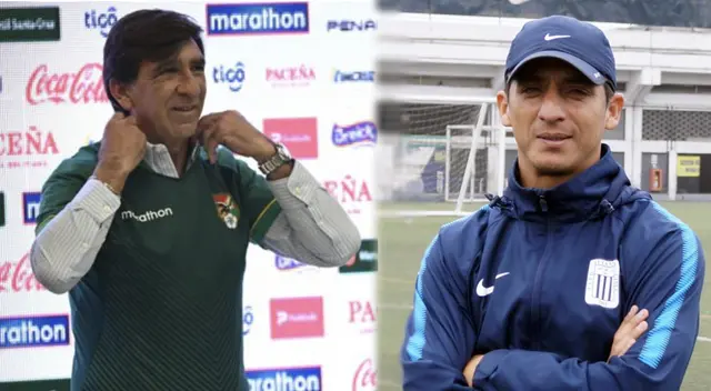 Gustavo Costas felicitó al 'Chicho' Salas por los buenos resultados que ha obtenido Alianza Lima.