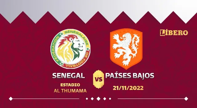 Horarios y dónde ver partido de Senegal vs Países Bajos por el Mundial Qatar 2022 Horarios y dónde ver partido de Senegal vs Países Bajos por el Mundial Qatar 2022