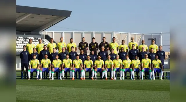 Brasil y la foto oficial previo al Mundial Qatar 2022 Brasil y la foto oficial previo al Mundial Qatar 2022