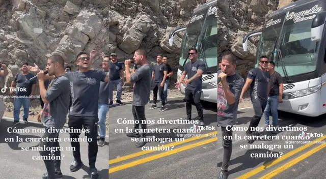 Cantante de Clase Internacional cantan en la carretera y se roban el show en TikTok.