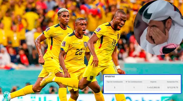 El joven se volvió un 'jeque' por confiar en el cuadro ecuatoriano. El joven se volvió un 'jeque' por confiar en el cuadro ecuatoriano.