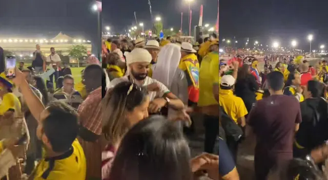 TikTok: Qataries y ecuatorianos bailan al ritmo de canción de 'Caribeños de Guadalupe' TikTok: Qataries y ecuatorianos bailan al ritmo de canción de 'Caribeños de Guadalupe'