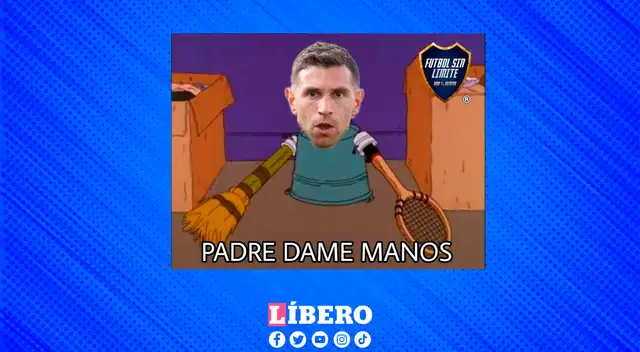 Una de los 'más requeridos' en el memes fue el 'Dibu' Martínez, pues los hinchas sintieron que pudo hacer algo más en los goles. Una de los 'más requeridos' en el memes fue el 'Dibu' Martínez, pues los hinchas sintieron que pudo hacer algo más en los goles.