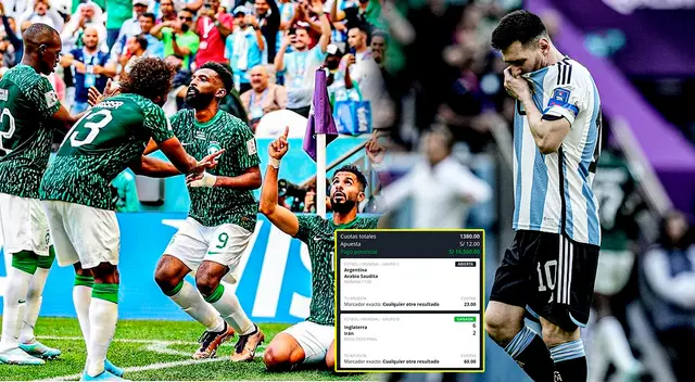 Hincha apostó a victoria de Argentina, pero el cuadro sudamericano cayó ante en su debut. Hincha apostó a victoria de Argentina, pero el cuadro sudamericano cayó ante en su debut.