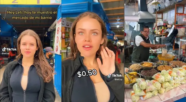 Joven suiza se mostró sorprendida tras visitar un mercado de Ventanilla